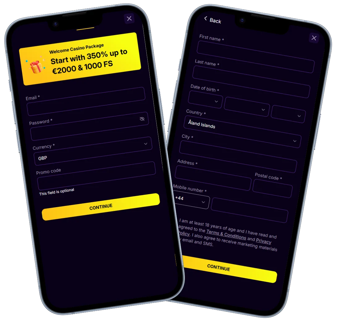 Casino Loots Sign Up and Login